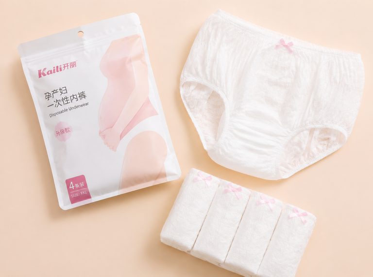 南通纯棉高腰孕妇一次性内裤